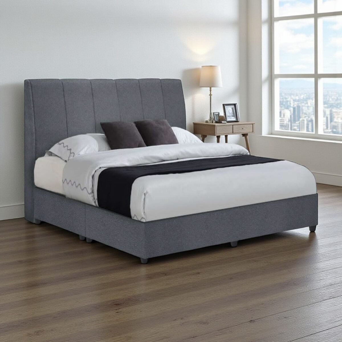 Bed Frame / Latest Design Queen Size Bed Frame With Mattress - Image 7