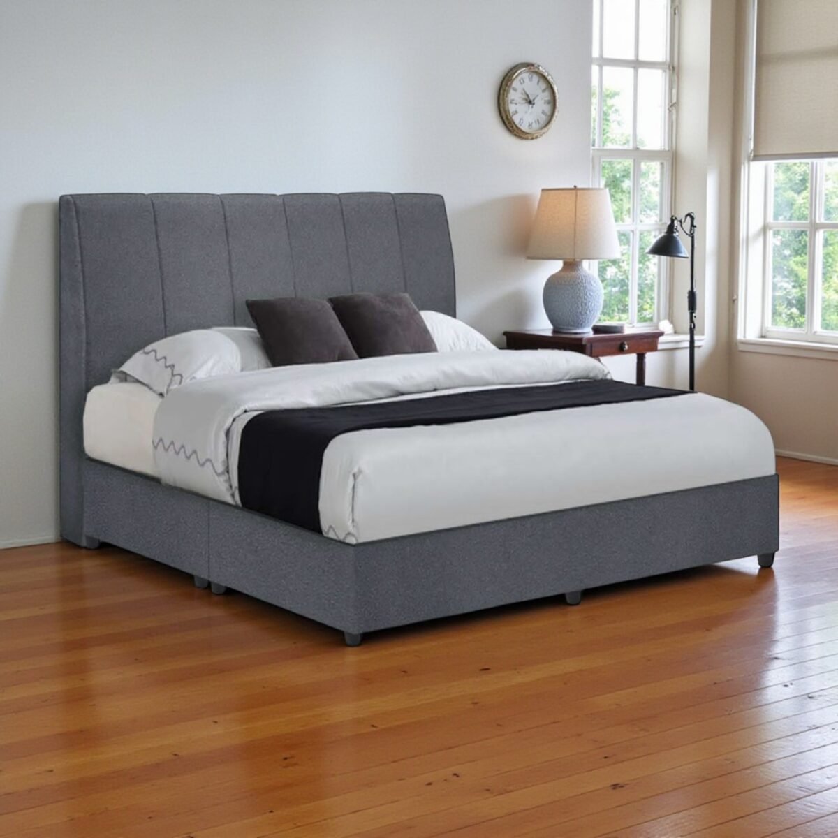 Bed Frame / Latest Design Queen Size Bed Frame With Mattress - Image 8