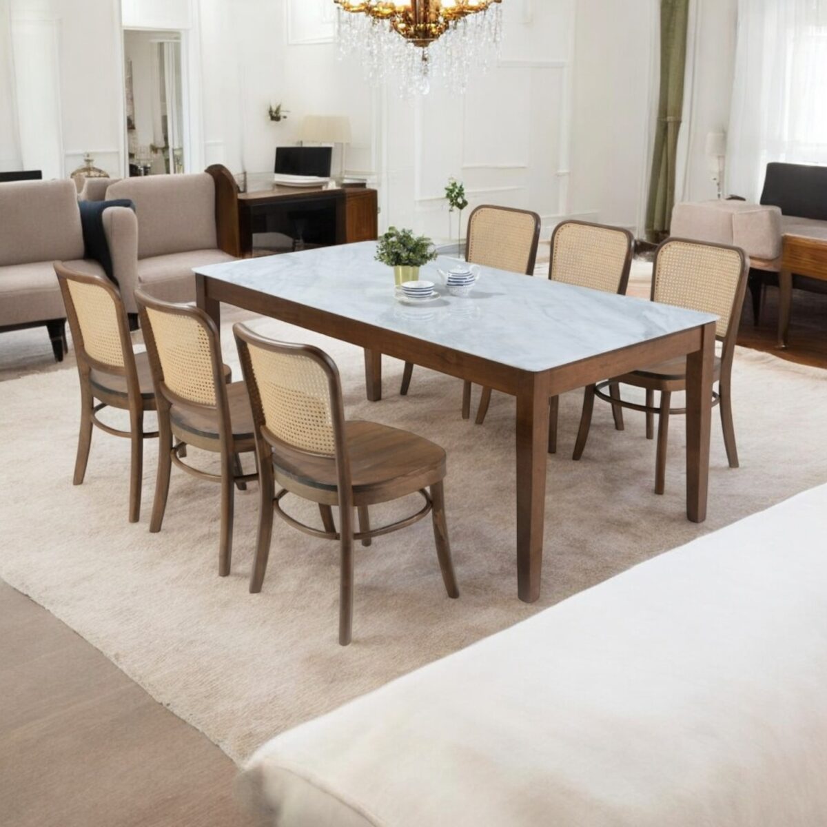 Dining Set 13 Photoroom 3 @LuzanoFurniture