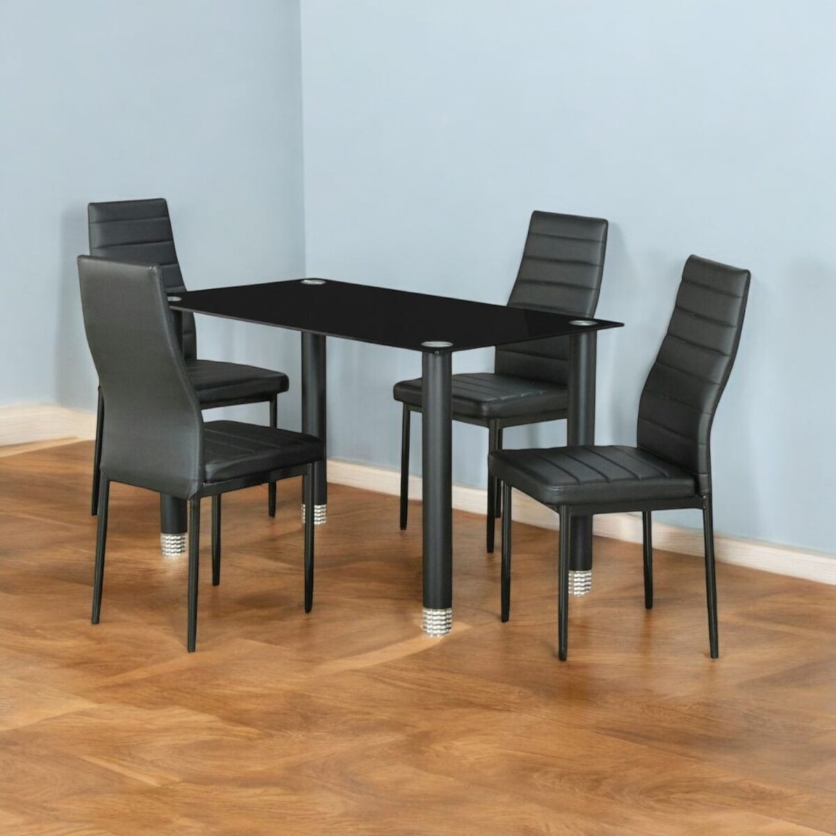 14 GLASS DINING SET Photoroom 1 @LuzanoFurniture