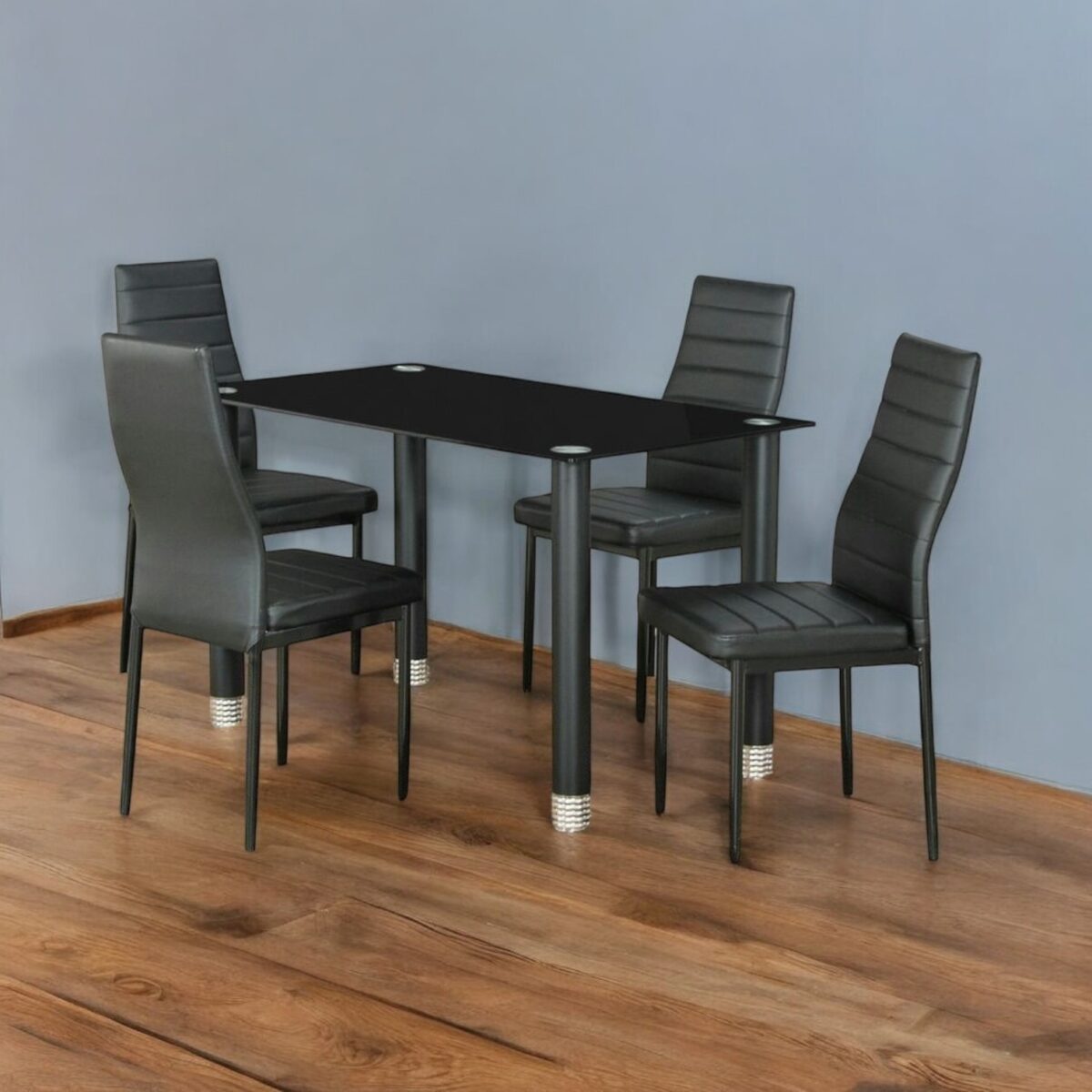 14 GLASS DINING SET Photoroom 3 @LuzanoFurniture