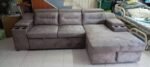 Sofa Bed/ Multy-Function Sofa With Storage And Stool - Image 5