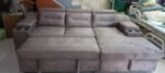 Sofa Bed/ Multy-Function Sofa With Storage And Stool - Image 7