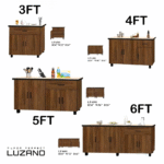 Kitchen Cabinet ( 6ft ,5ft ,4ft,3ft) Kitchen & Dining Furniture