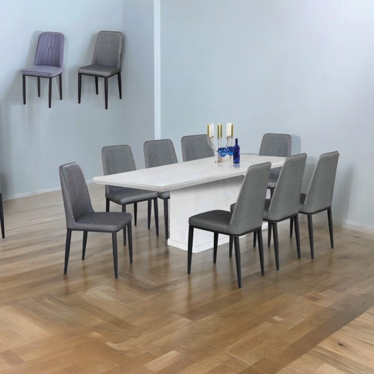 18 marble dining set 1 Photoroom 2 1 @LuzanoFurniture