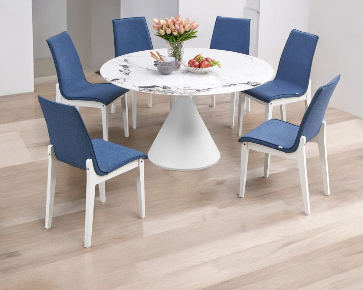 DINING SET CERAMIC TOP 2 Photoroom 2 @LuzanoFurniture