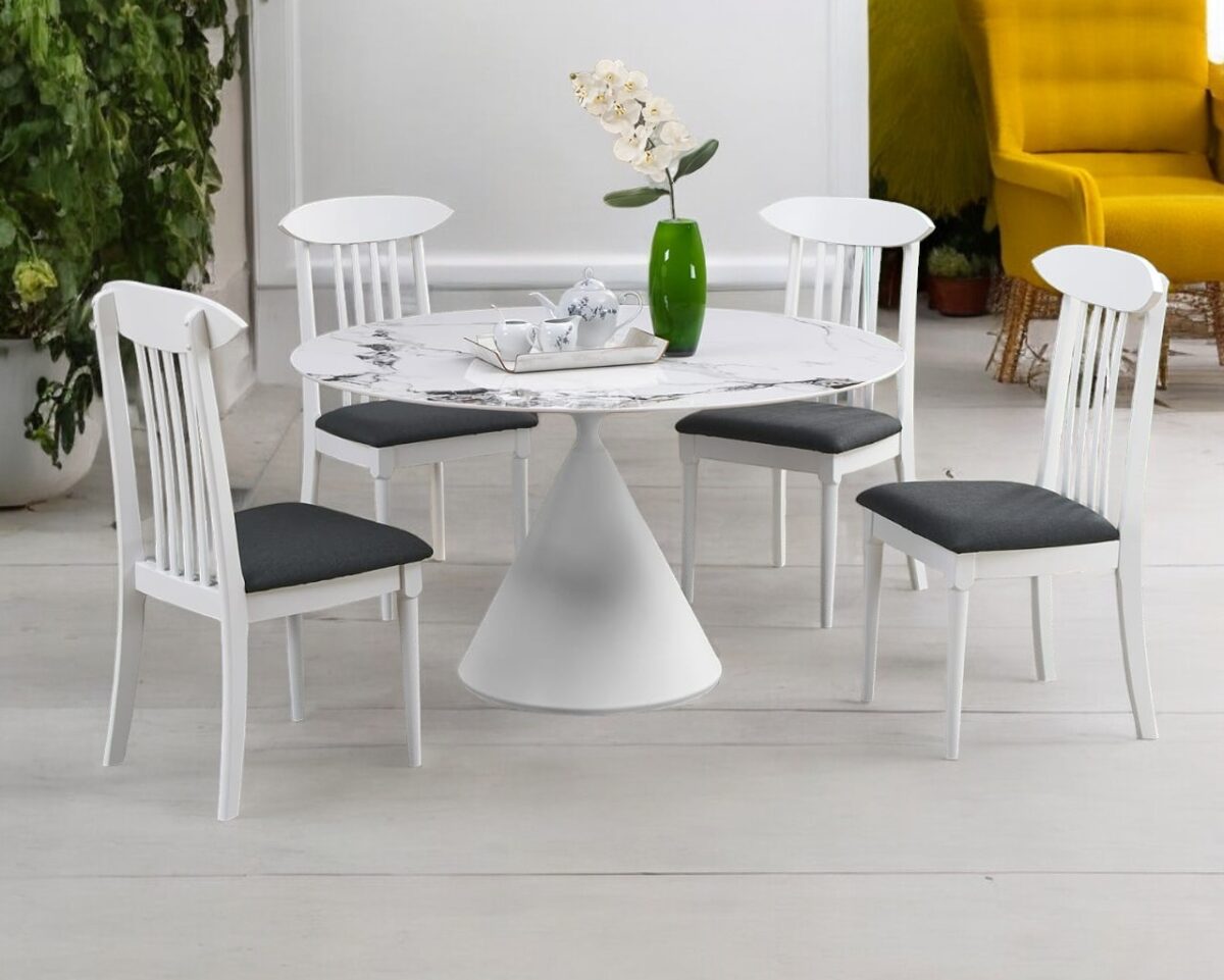 Round Dining Set Photoroom 2 @LuzanoFurniture