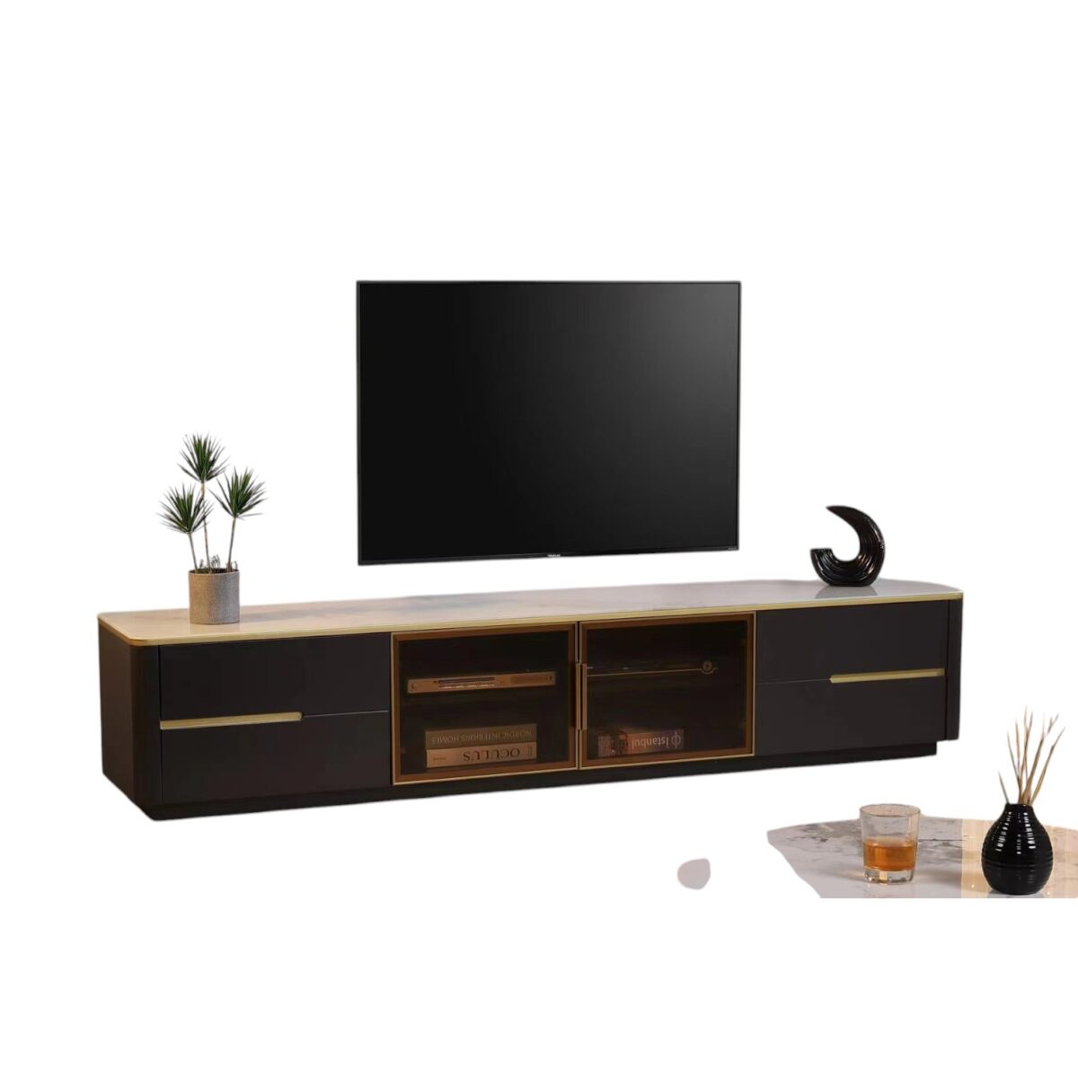 Hall Tv Cabinet 1 @LuzanoFurniture