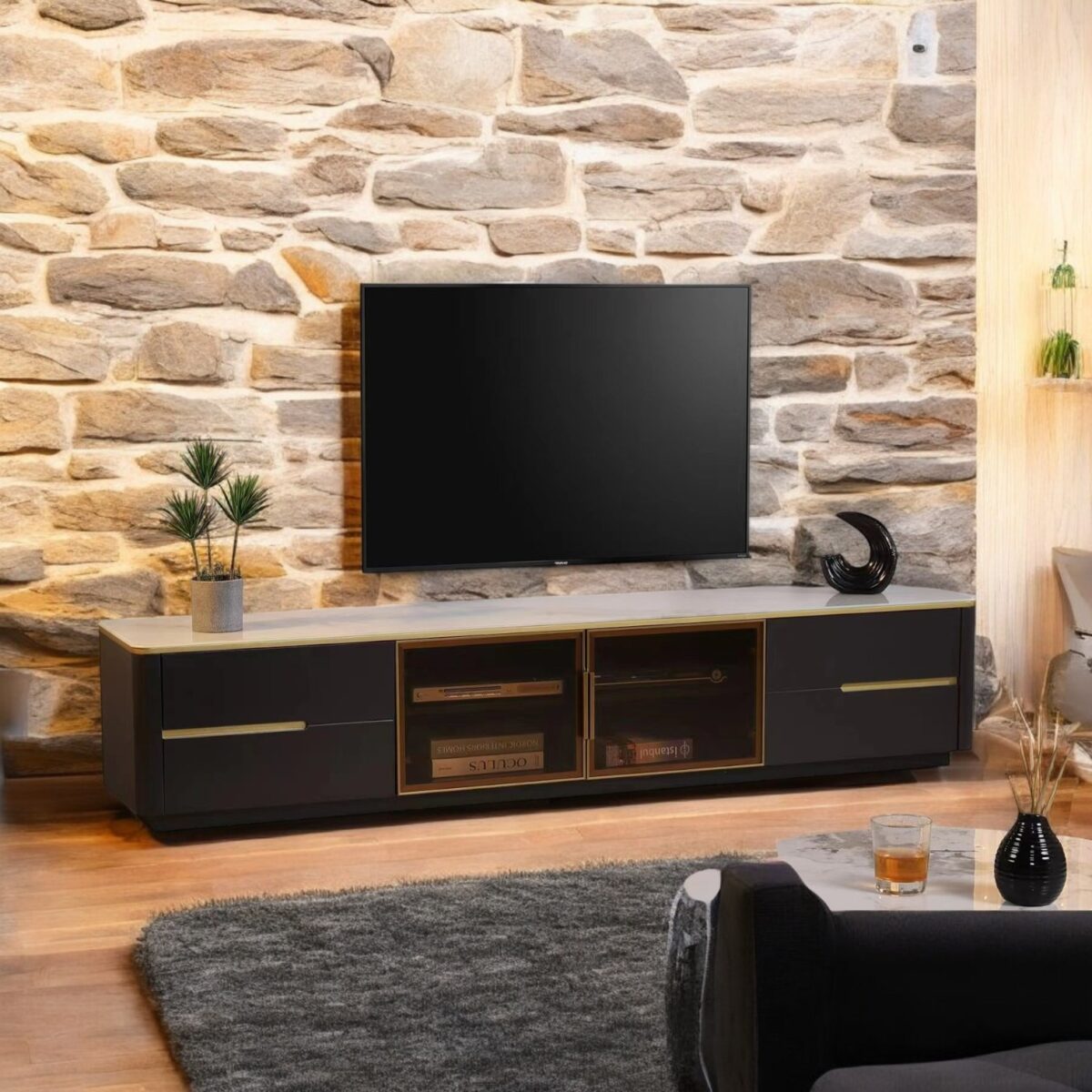 Hall Tv Cabinet 2 @LuzanoFurniture