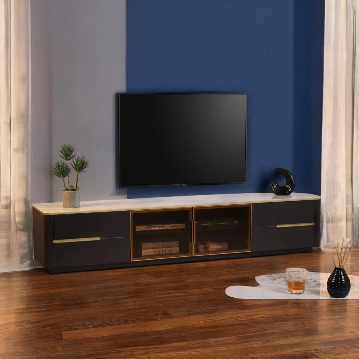 Hall Tv Cabinet 6 @LuzanoFurniture