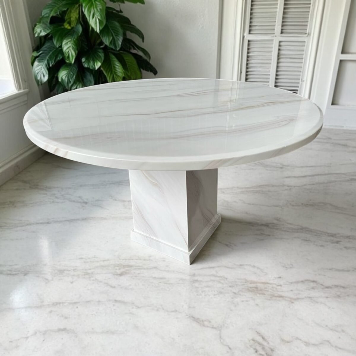 ROUND DINING SET 10 @LuzanoFurniture
