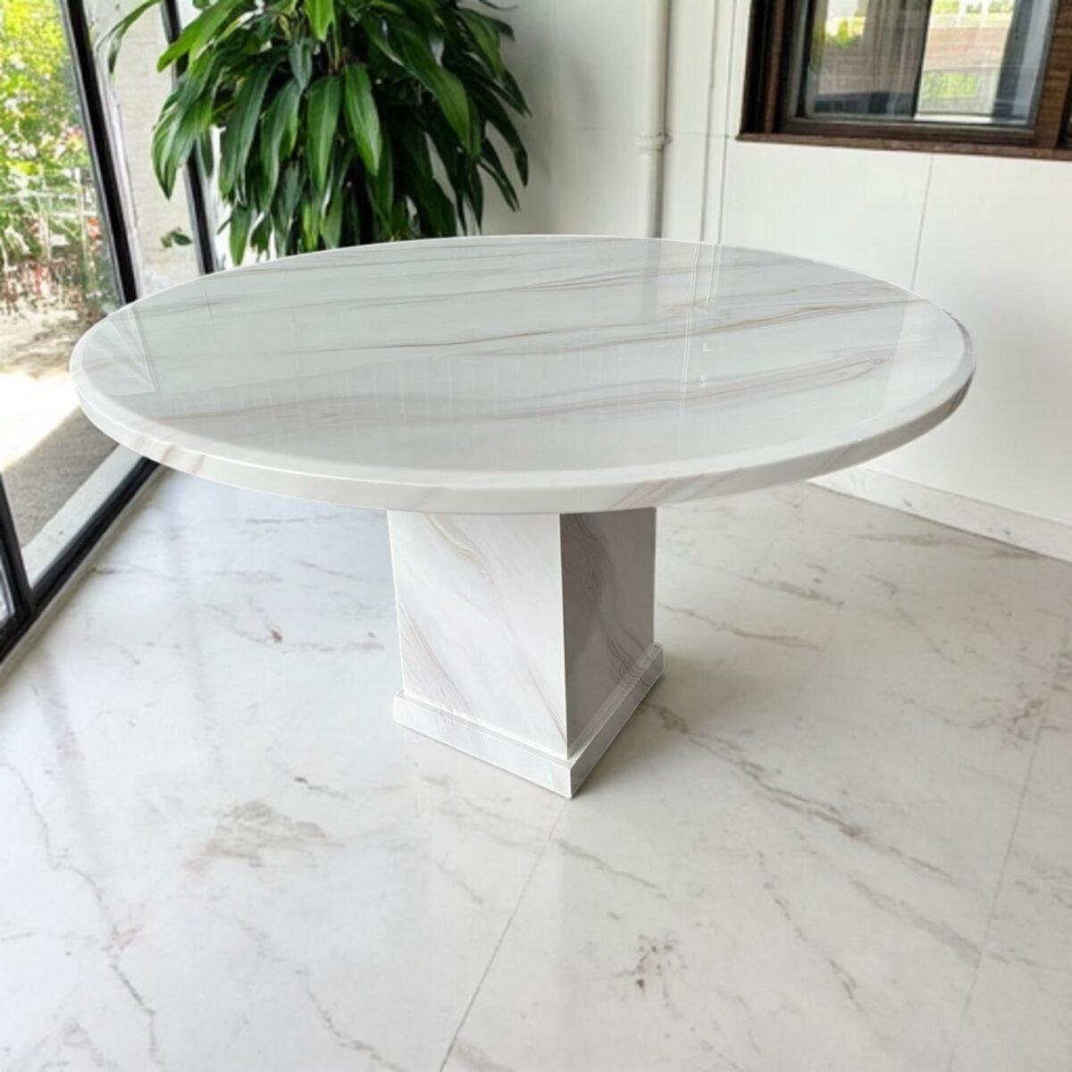 ROUND DINING SET 11 @LuzanoFurniture