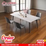 1+4 Modern Ceramic Top Dining Set - Image 3