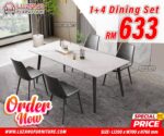 1+4 Ceramic Dining Set 1