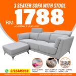 Sofa with Stool