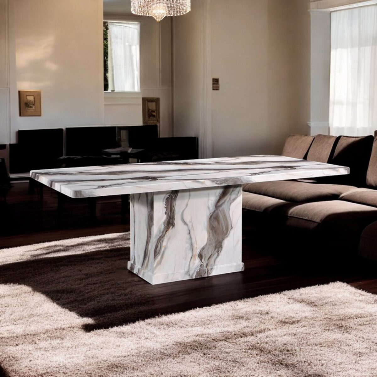 Marble 6ft 4 2 @LuzanoFurniture