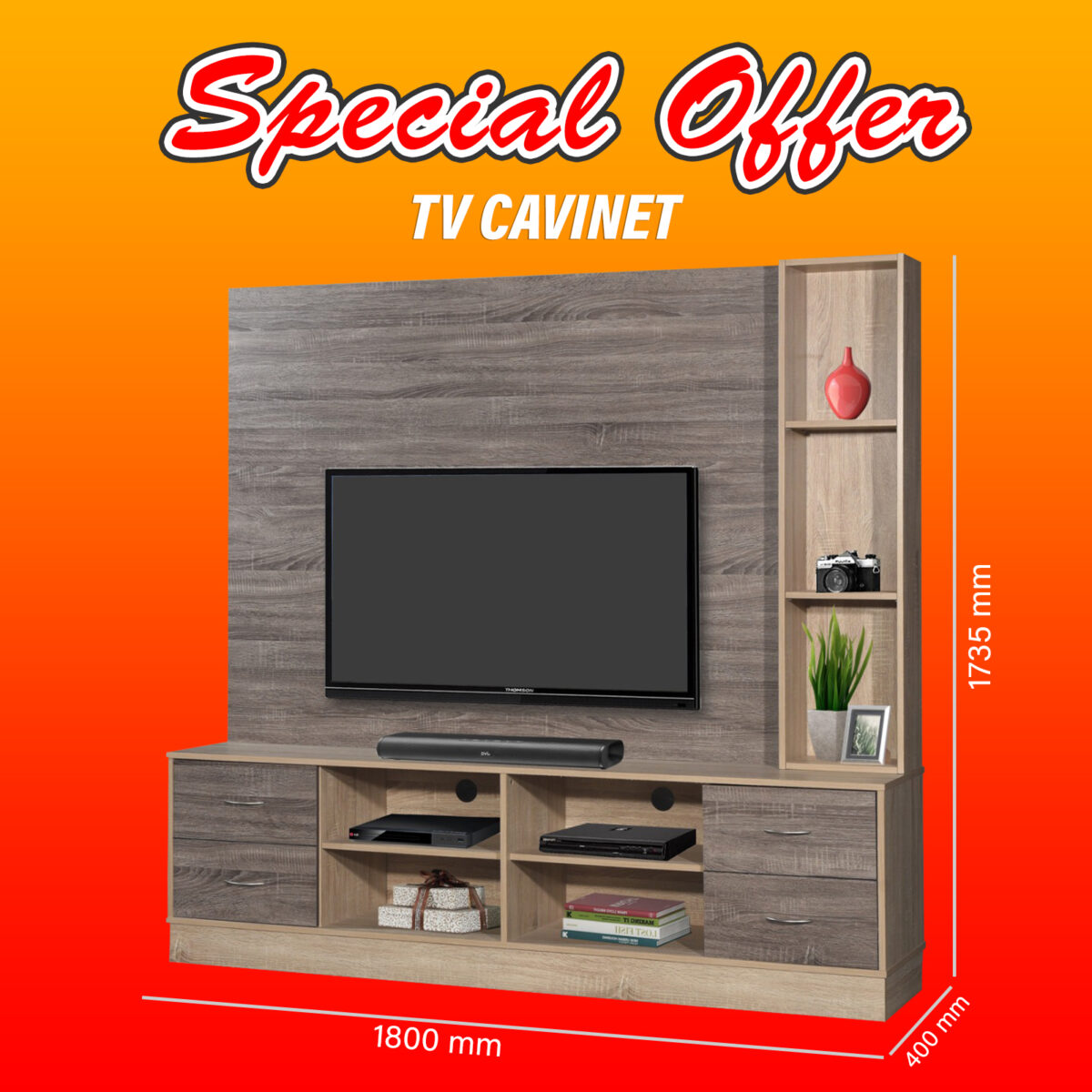 TV 1872 Size @LuzanoFurniture