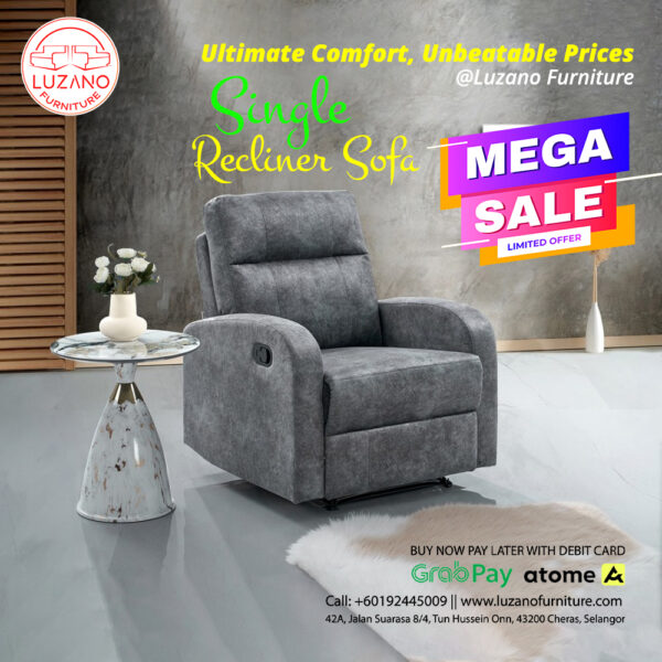 Single Recliner 1 @LuzanoFurniture