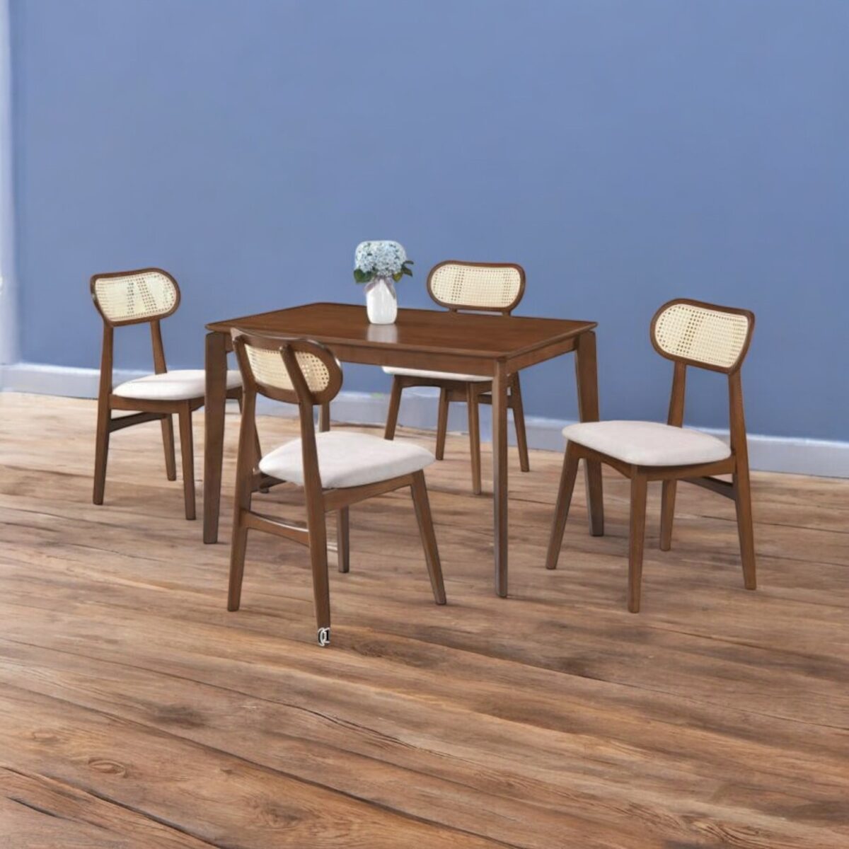 Rattan Design Dining Set 19 @LuzanoFurniture