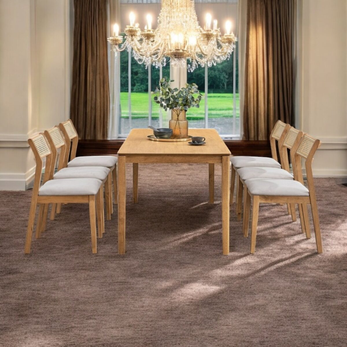 dining set 5 1 @LuzanoFurniture