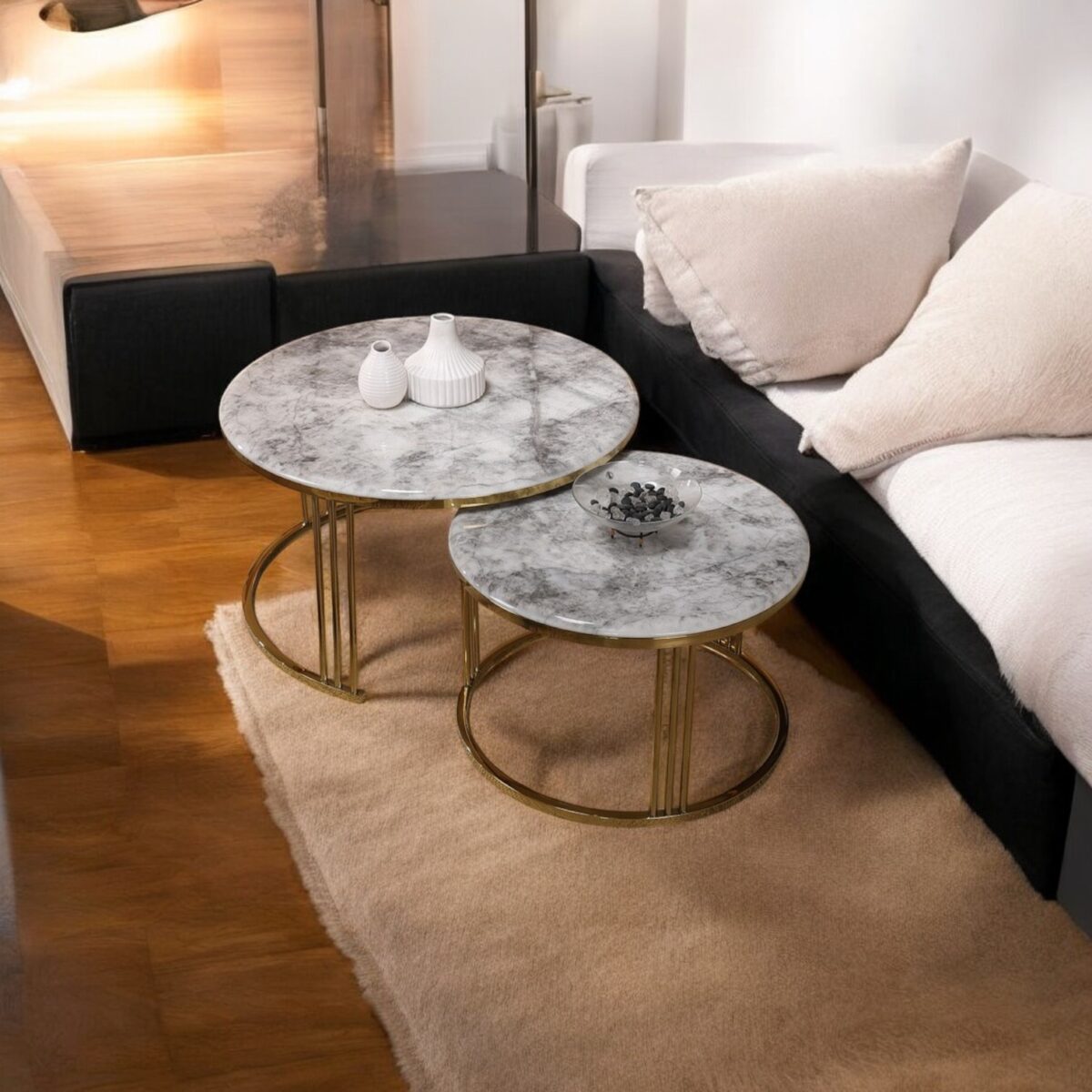 Coffee Table Marble 2 @LuzanoFurniture