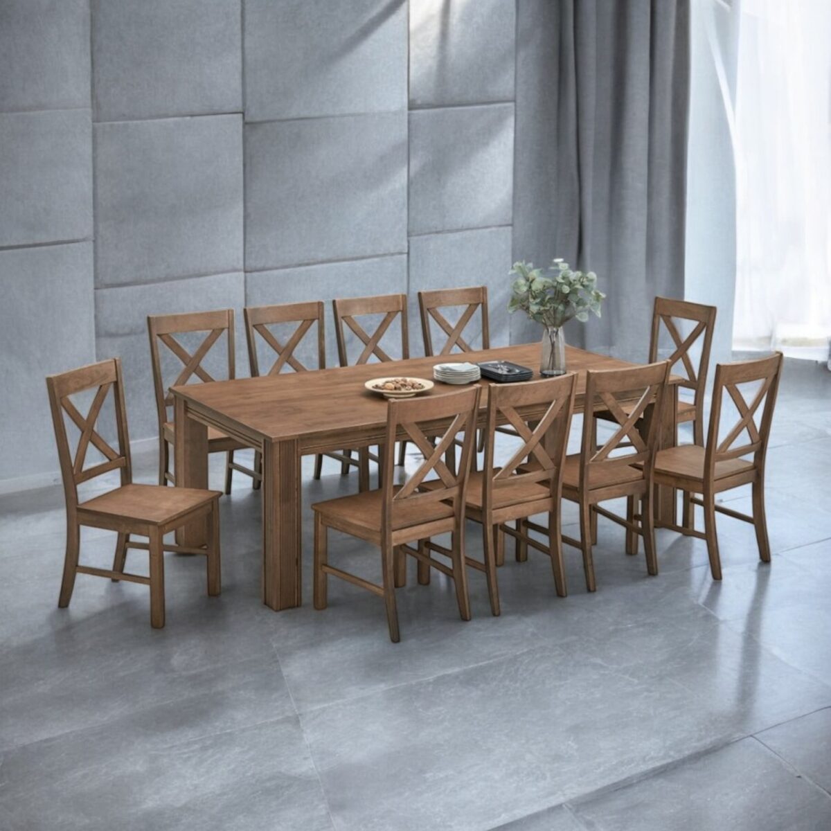 Dining Set 10 1 @LuzanoFurniture