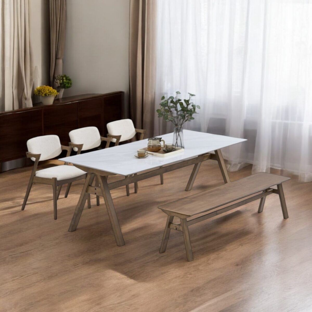 Dining Set 14 2 @LuzanoFurniture