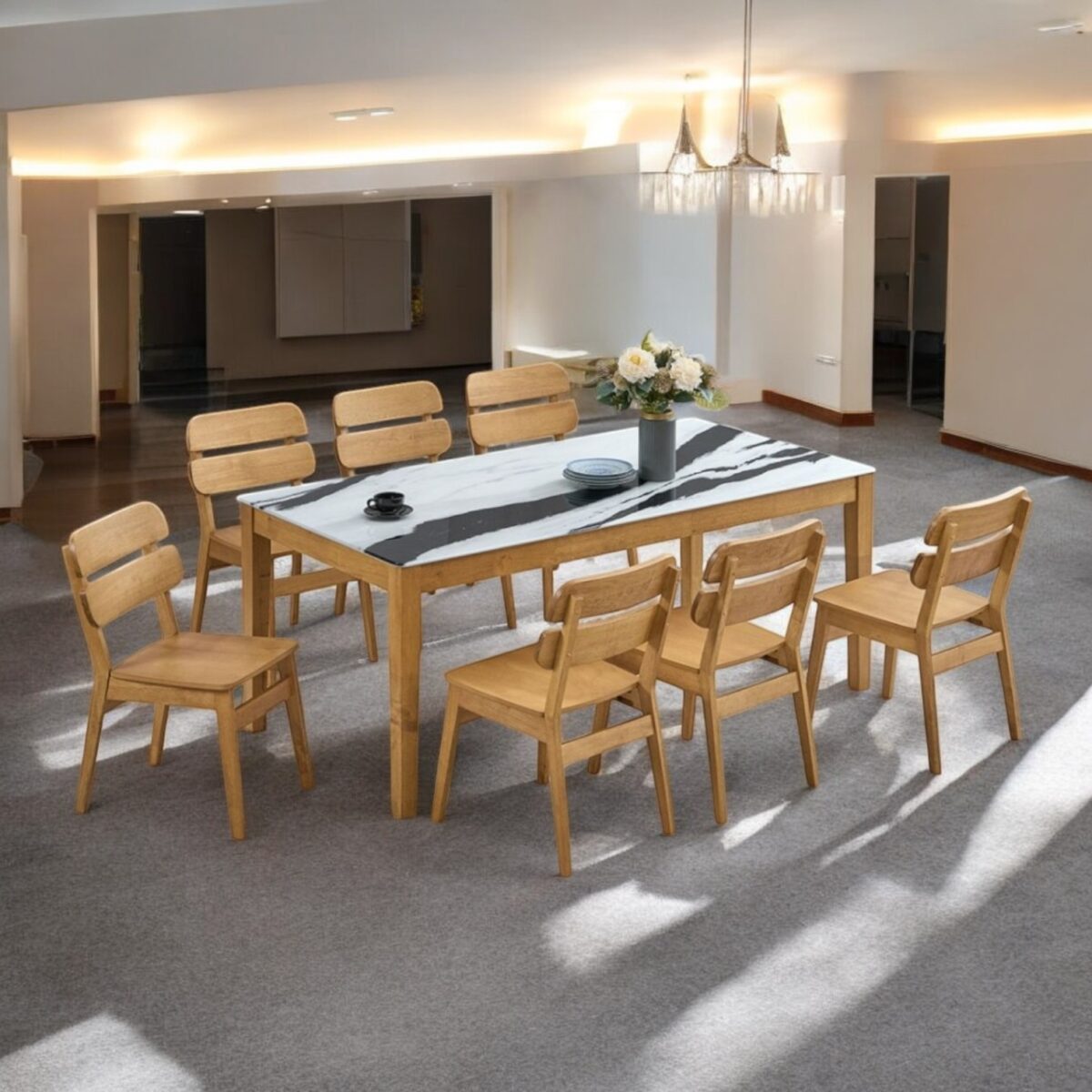 Dining Set 16 1 @LuzanoFurniture