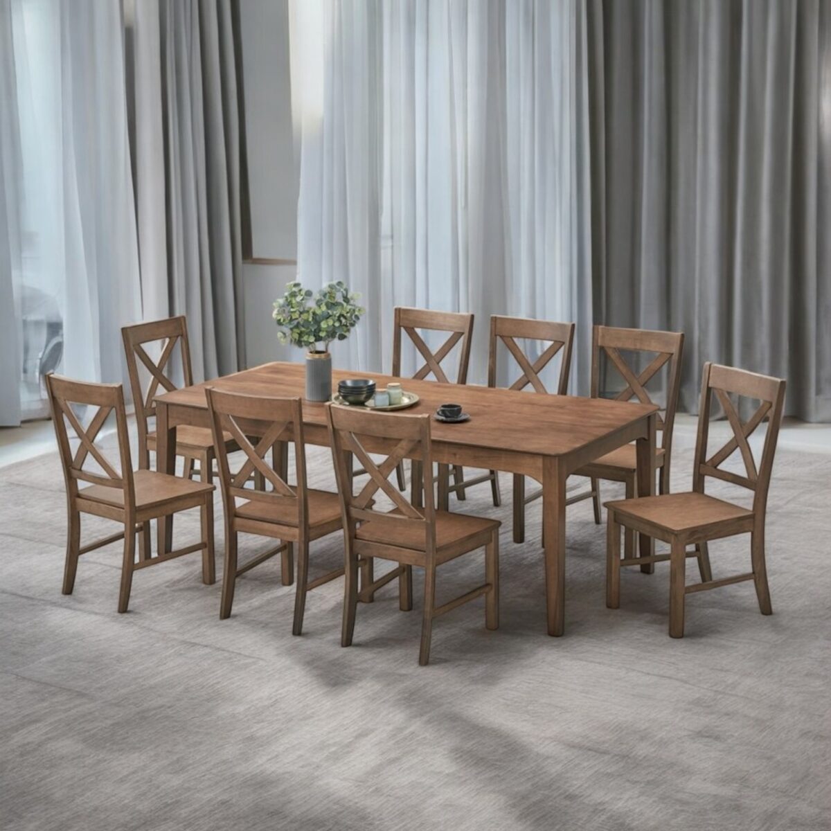 Dining Set 17 @LuzanoFurniture