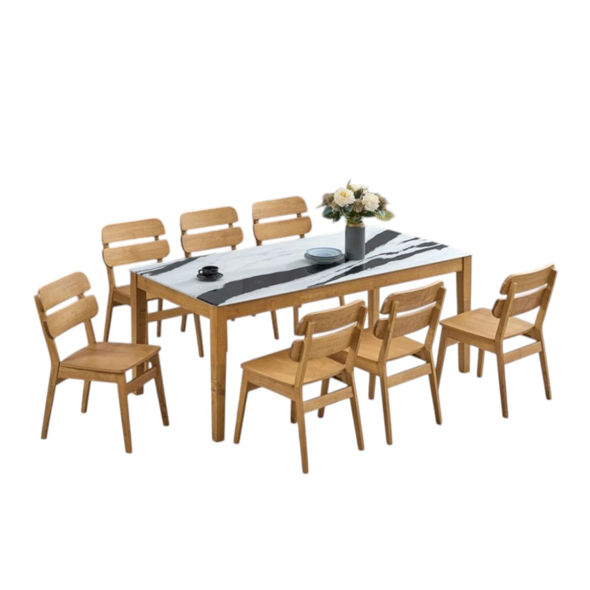 Dining Set 18 @LuzanoFurniture