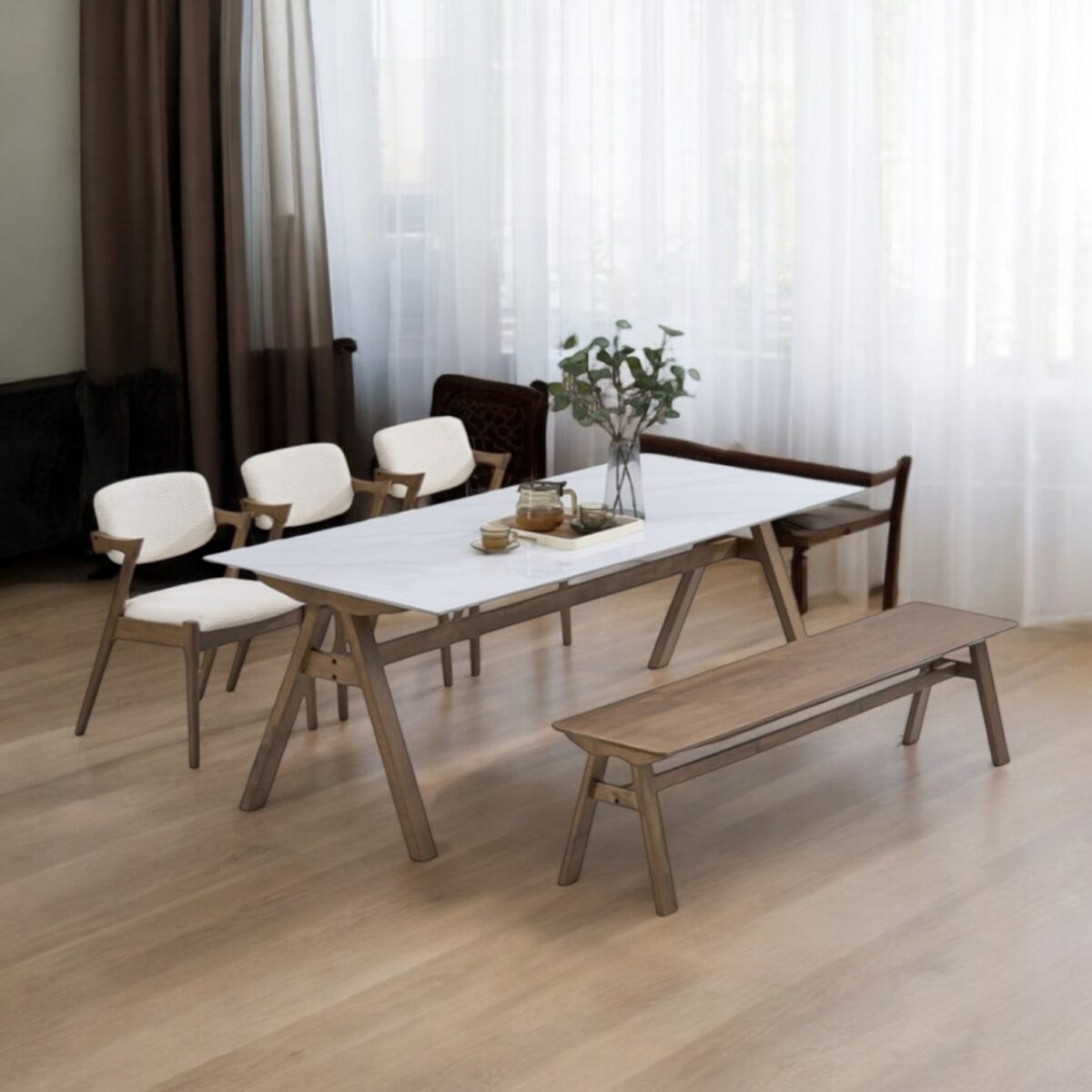 Dining Set 19 @LuzanoFurniture