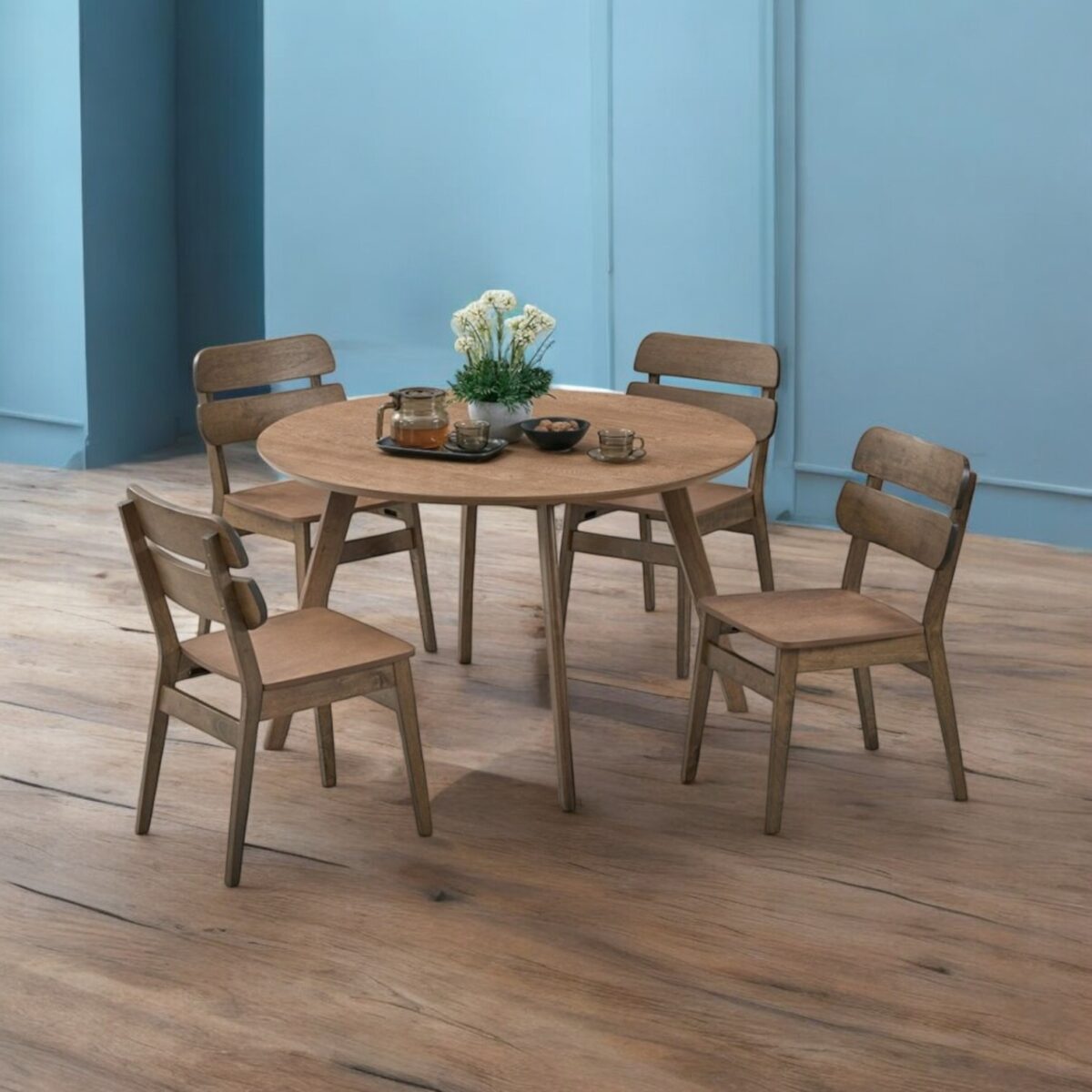 Dining Set 5 3 @LuzanoFurniture