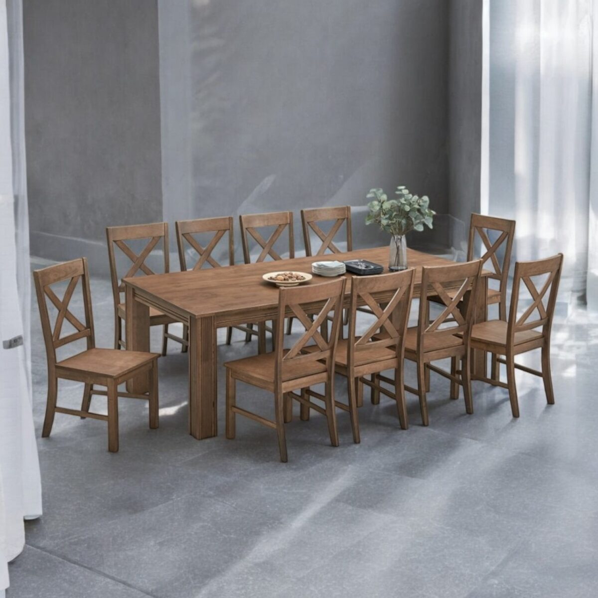 Dining Set 6 @LuzanoFurniture