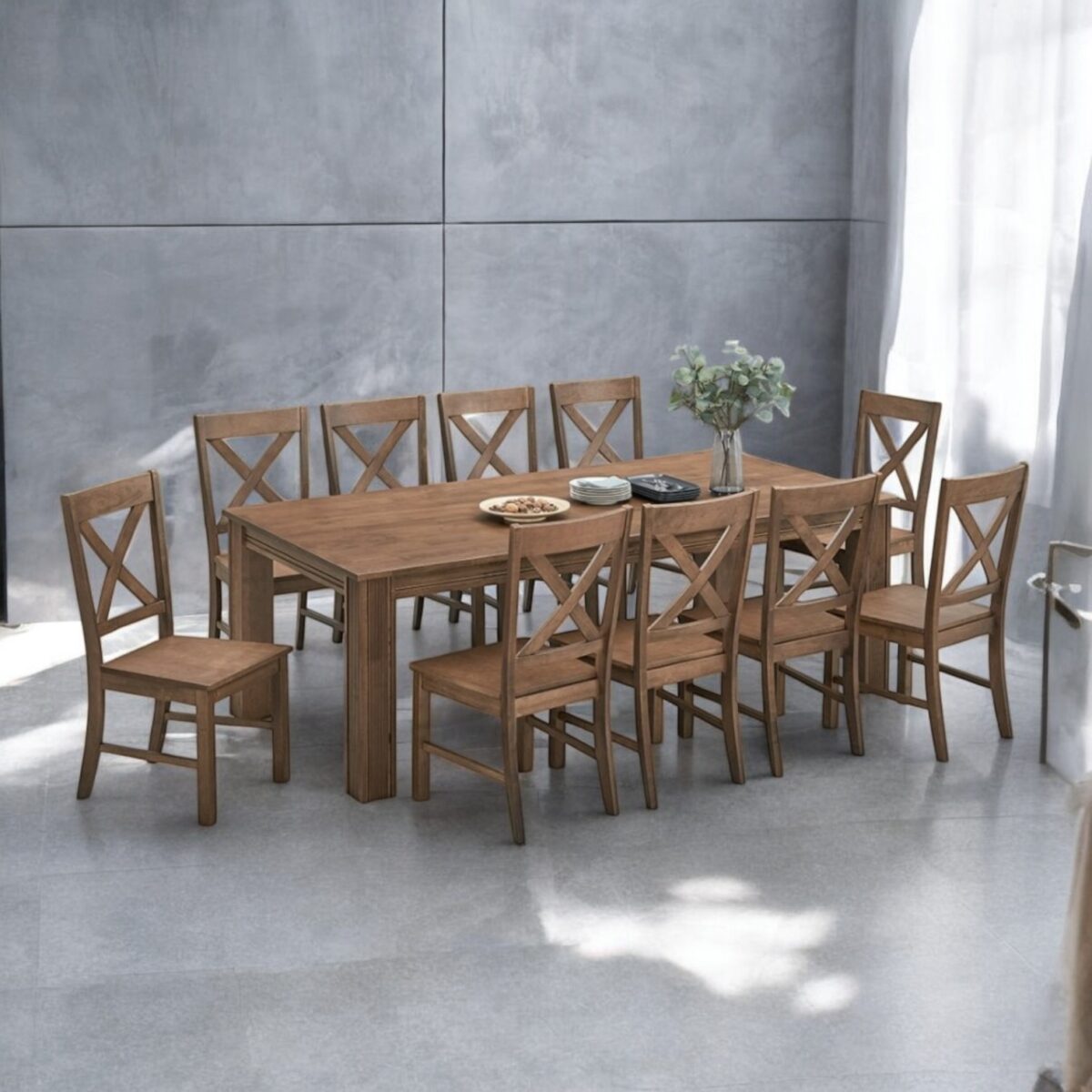 Dining Set 8 @LuzanoFurniture