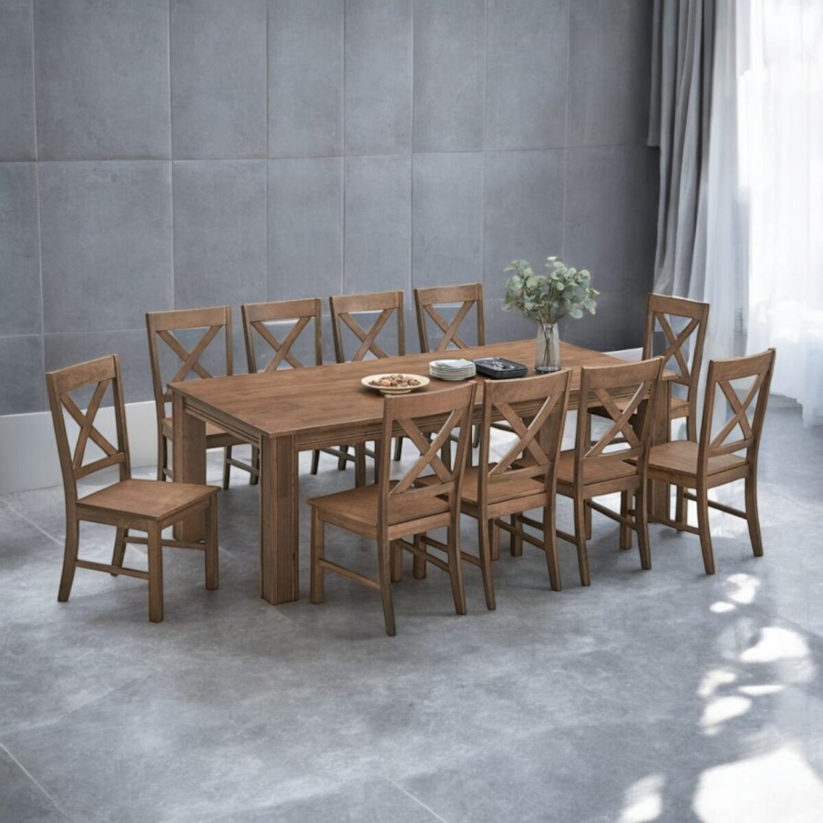 Dining Set 9 @LuzanoFurniture