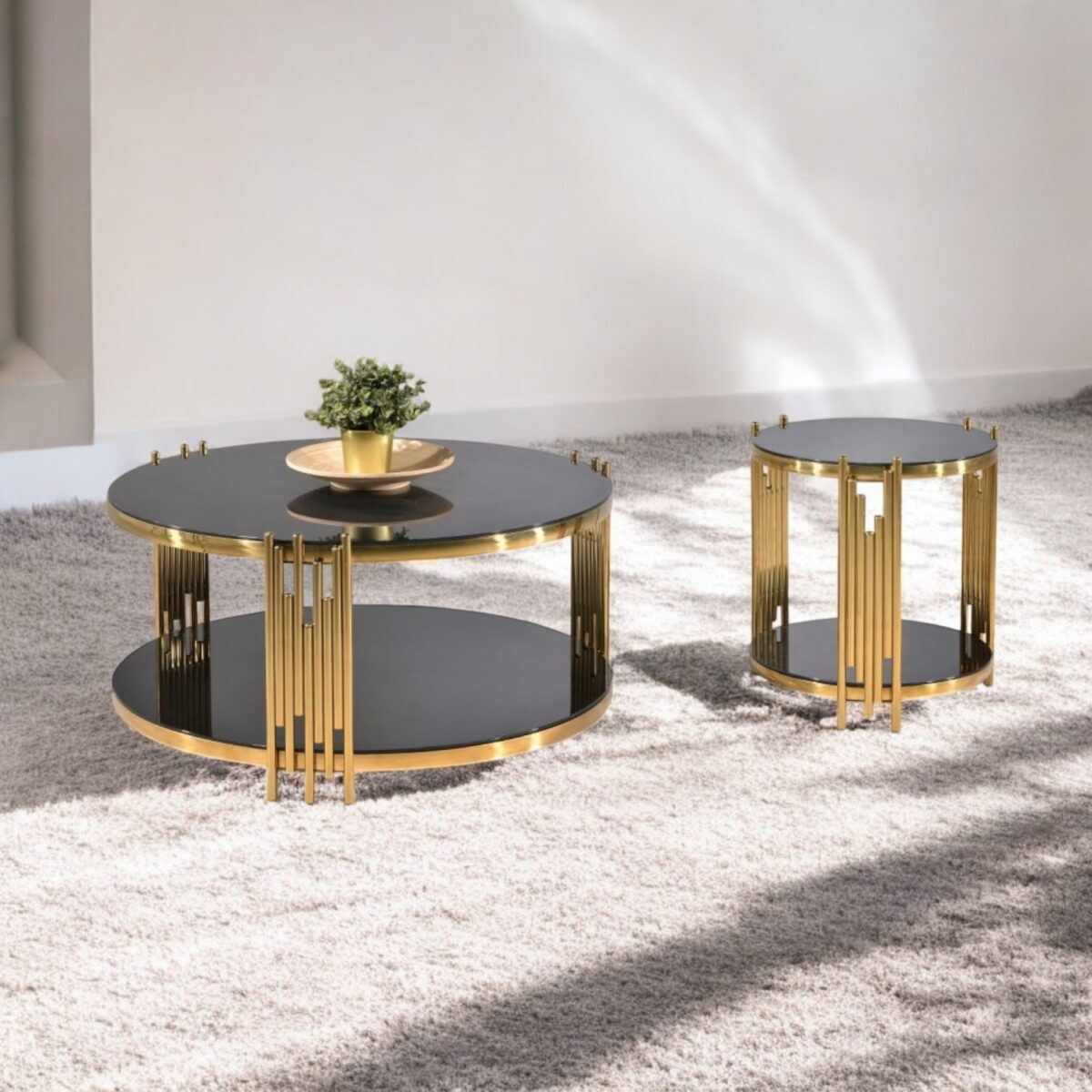 Glass coffee Table 1 @LuzanoFurniture