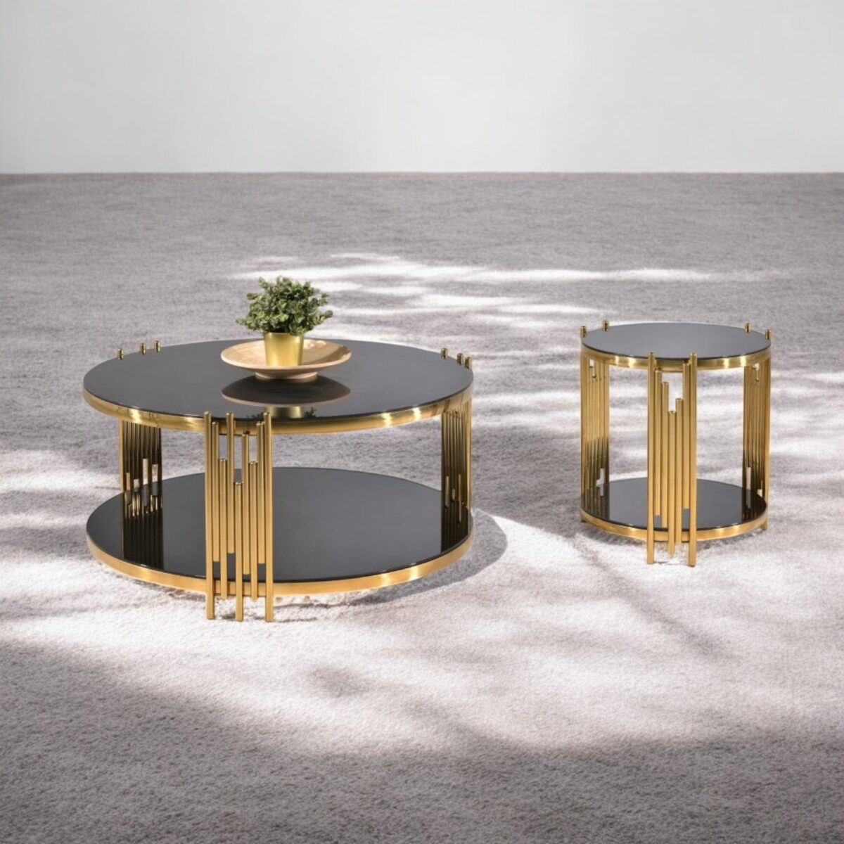 Glass coffee Table 5 @LuzanoFurniture