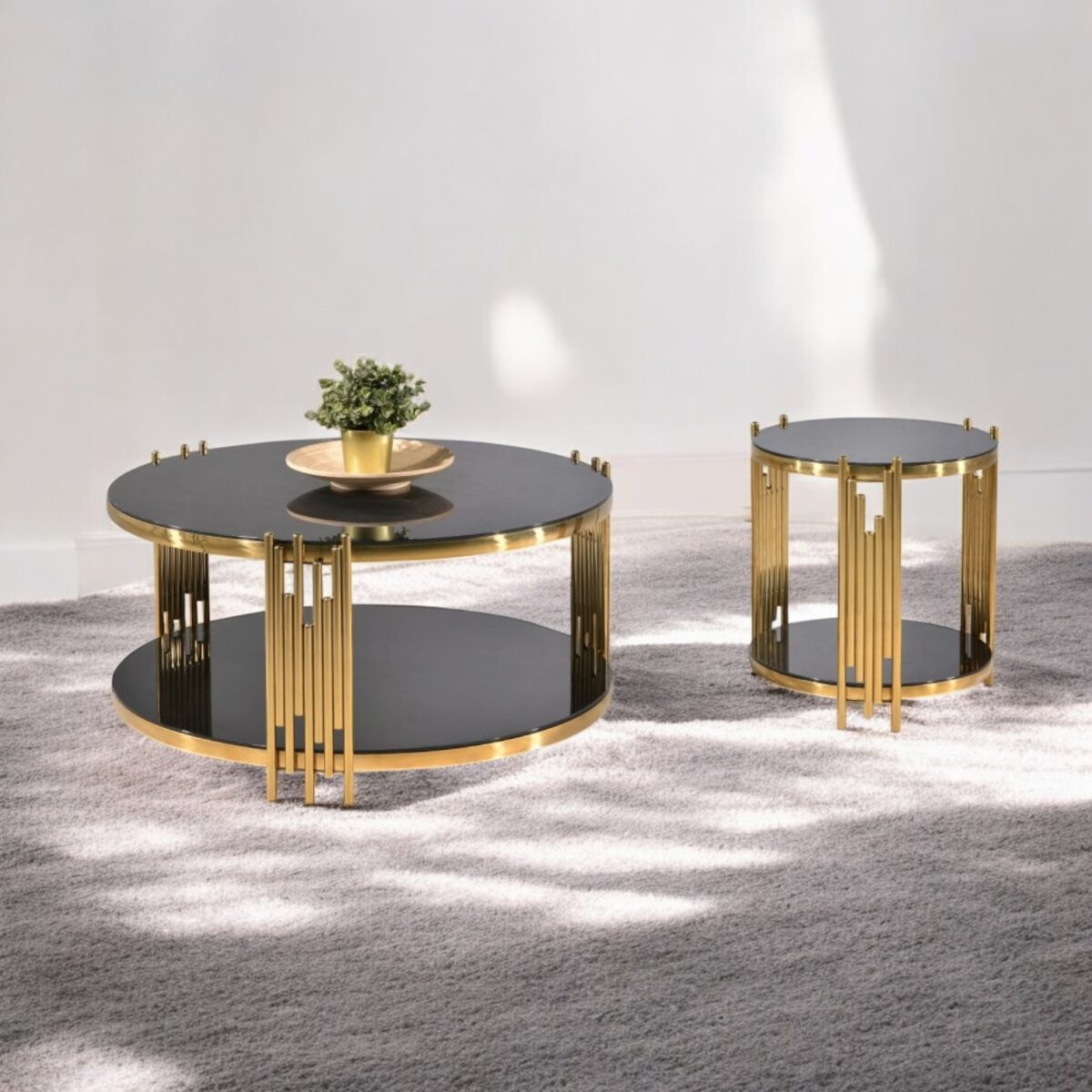 Glass coffee Table 6 @LuzanoFurniture