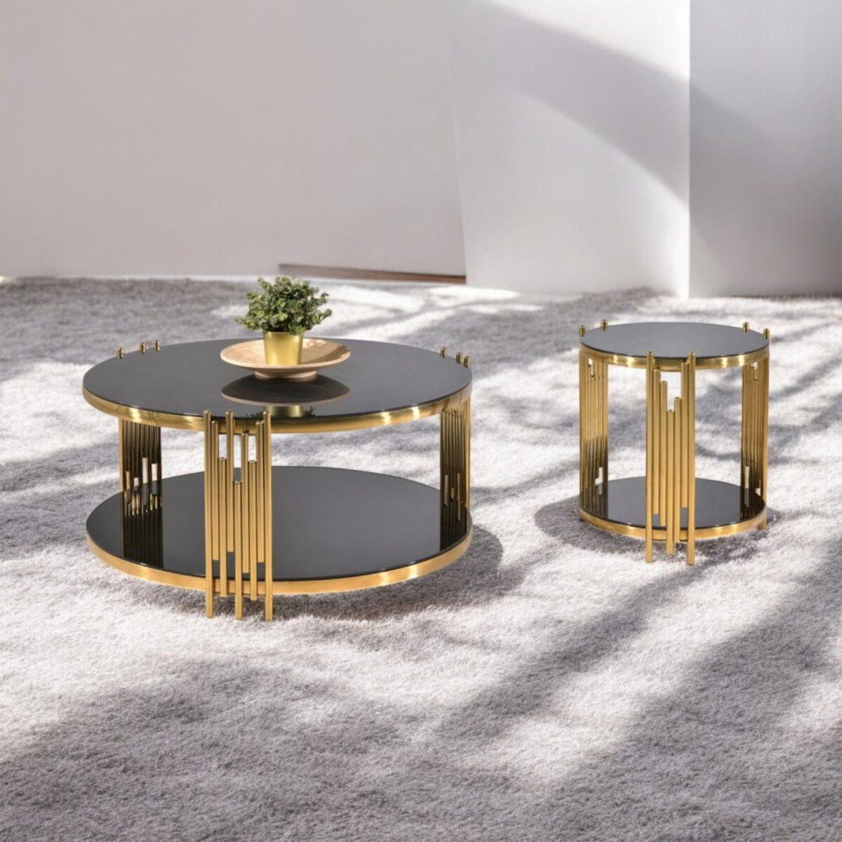 Glass coffee Table 7 @LuzanoFurniture