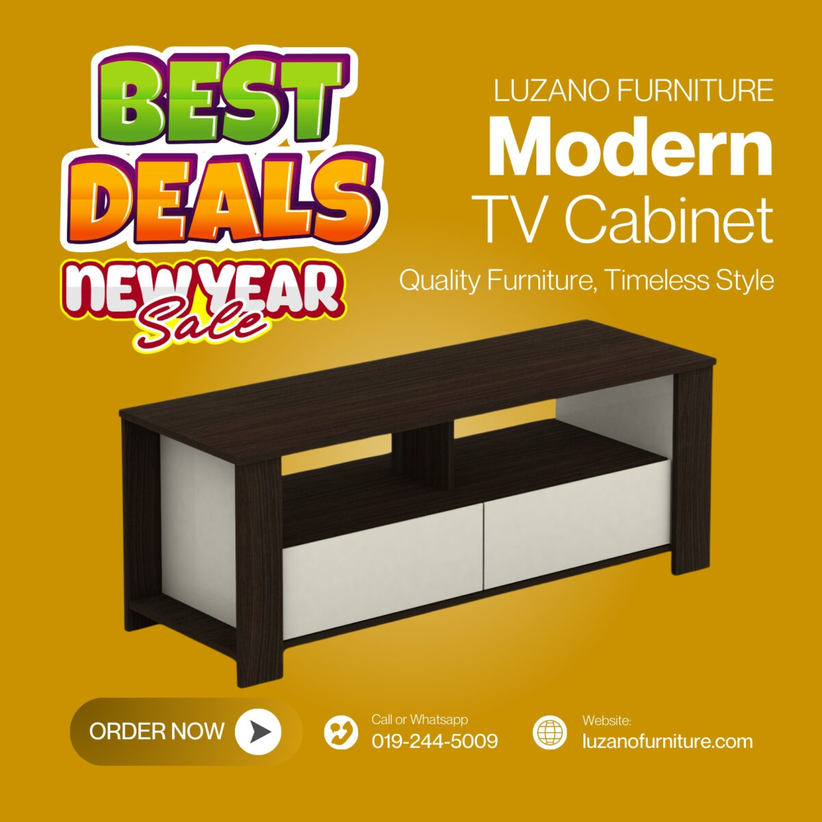 TV Cabinet 6 3 @LuzanoFurniture