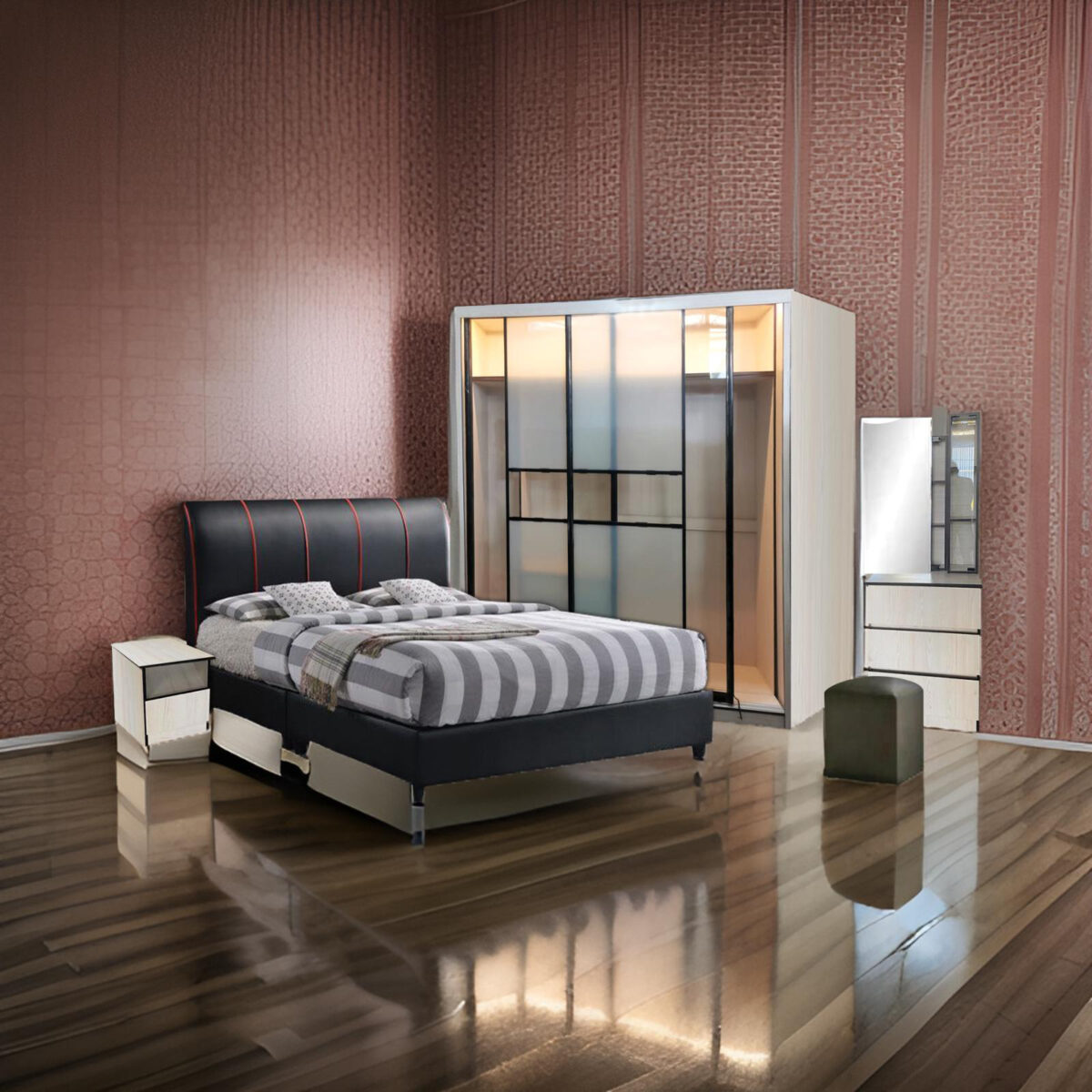 bedroom set 2 @LuzanoFurniture