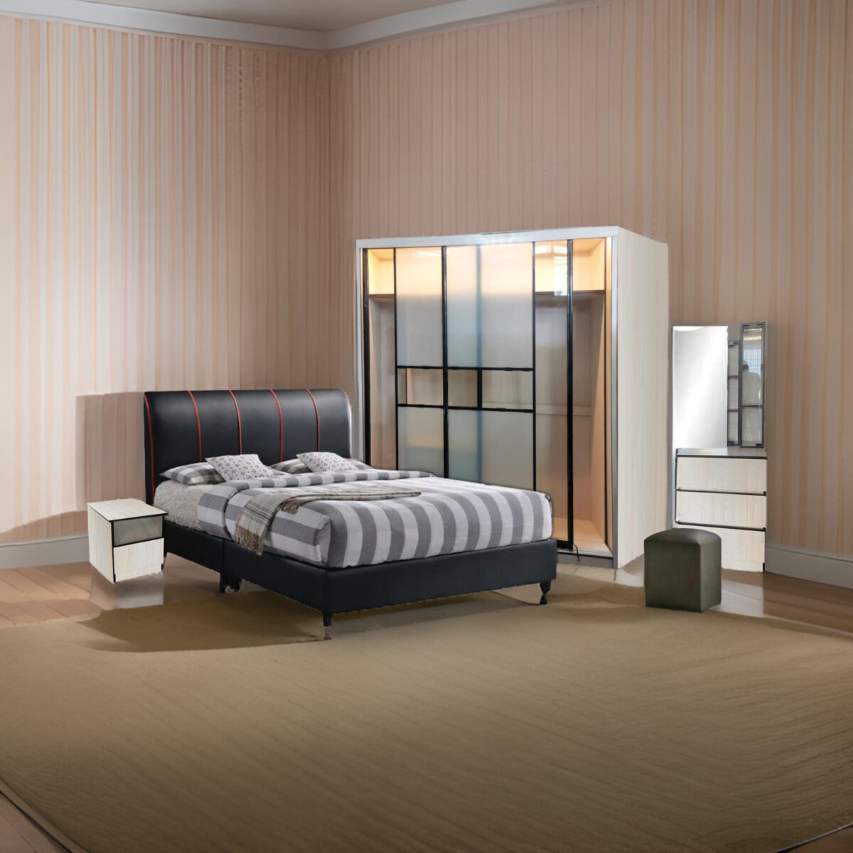 bedroom set 4 @LuzanoFurniture