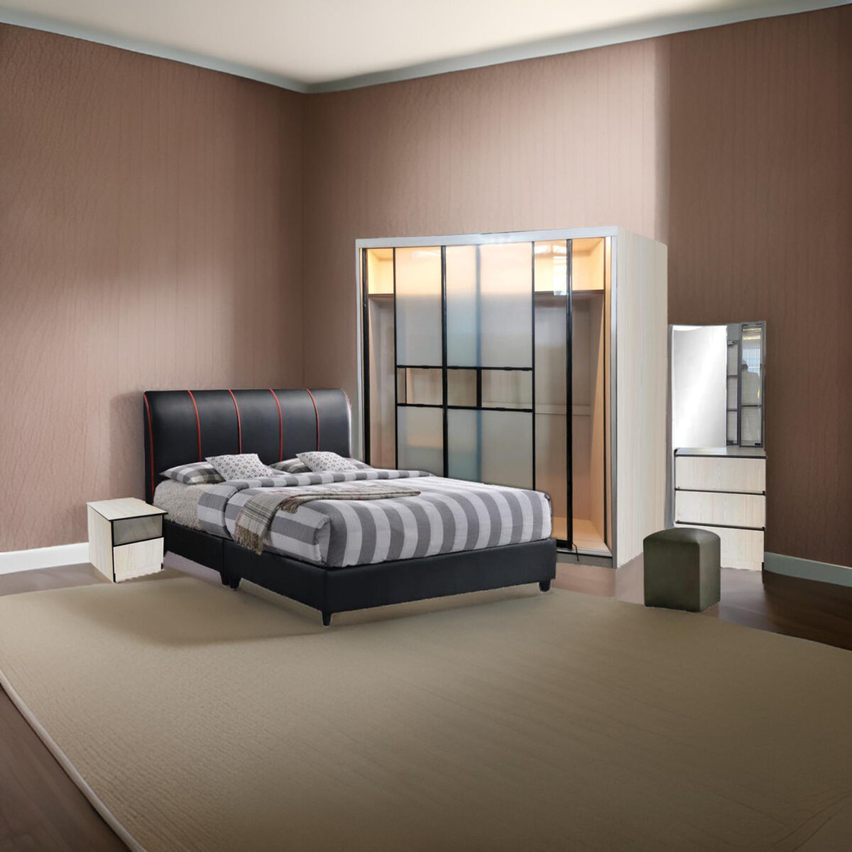 bedroom set 5 @LuzanoFurniture