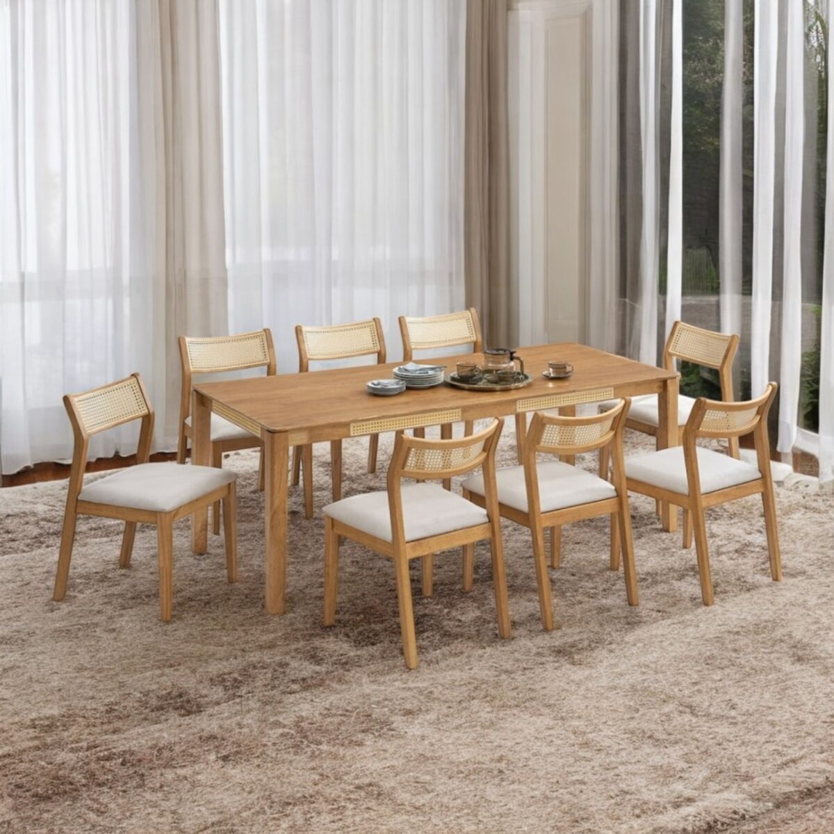 dining set 4 2 @LuzanoFurniture