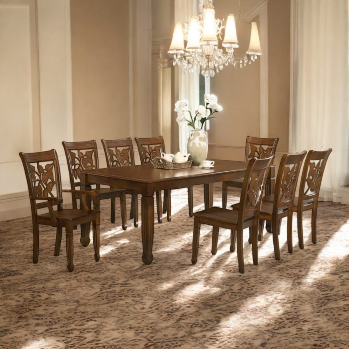 dining set 8 2 @LuzanoFurniture