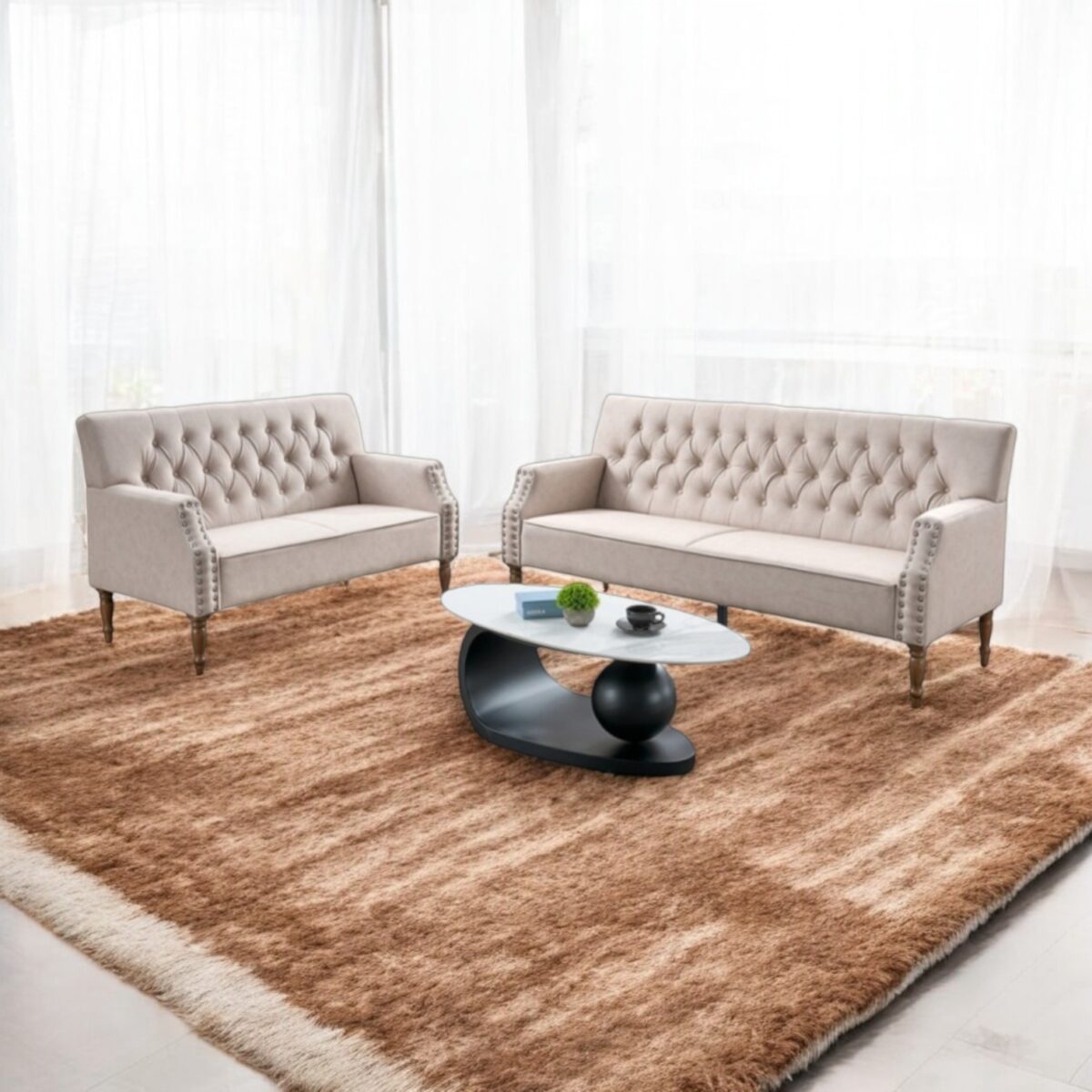 sofa chester field 7 @LuzanoFurniture