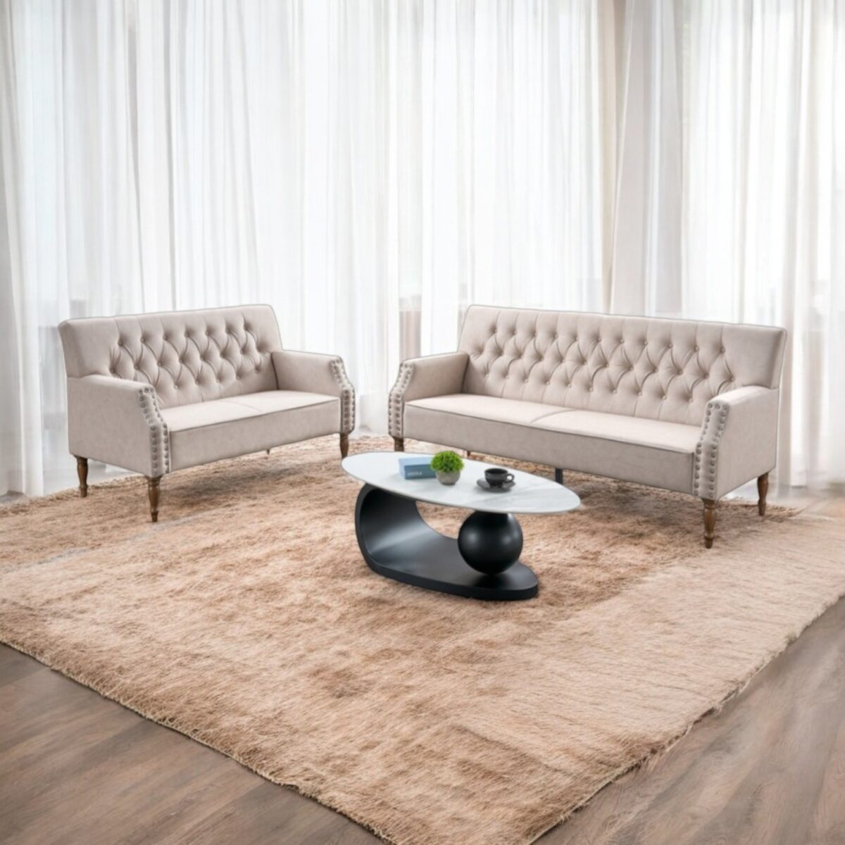 sofa chester field 8 @LuzanoFurniture