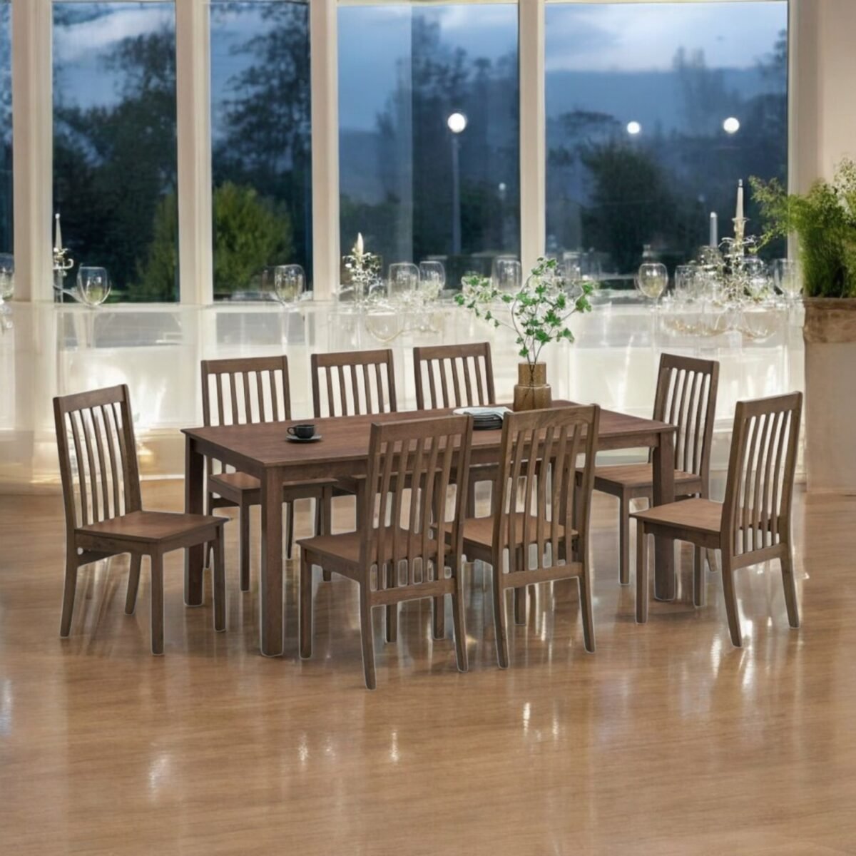 Dining Set 2 2 @LuzanoFurniture