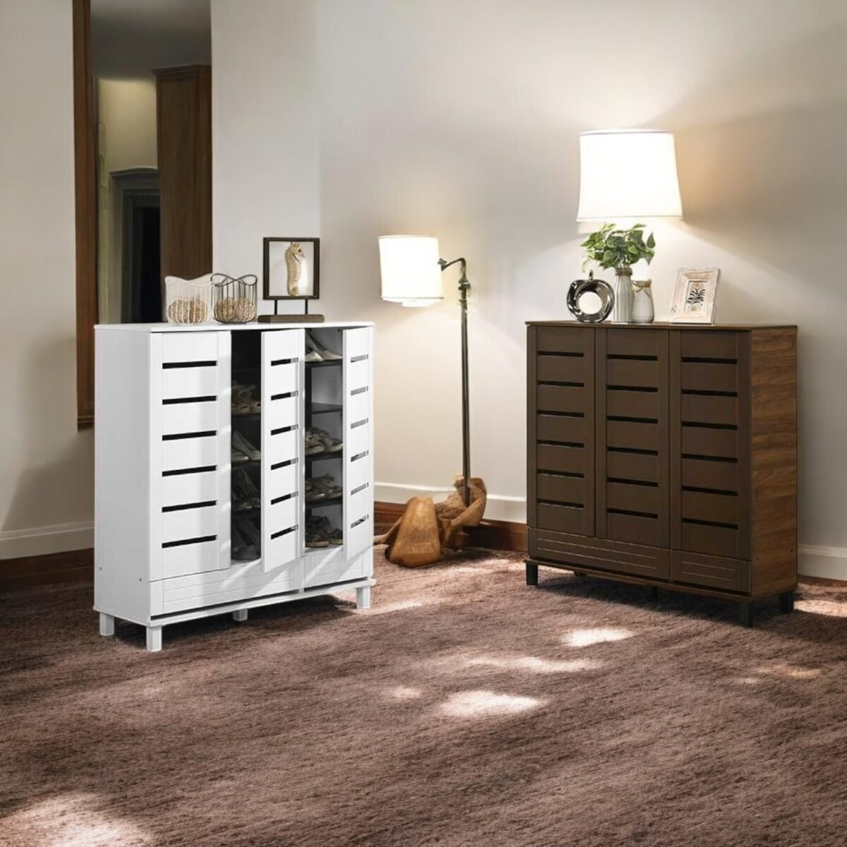 Shoe rack 12 @LuzanoFurniture