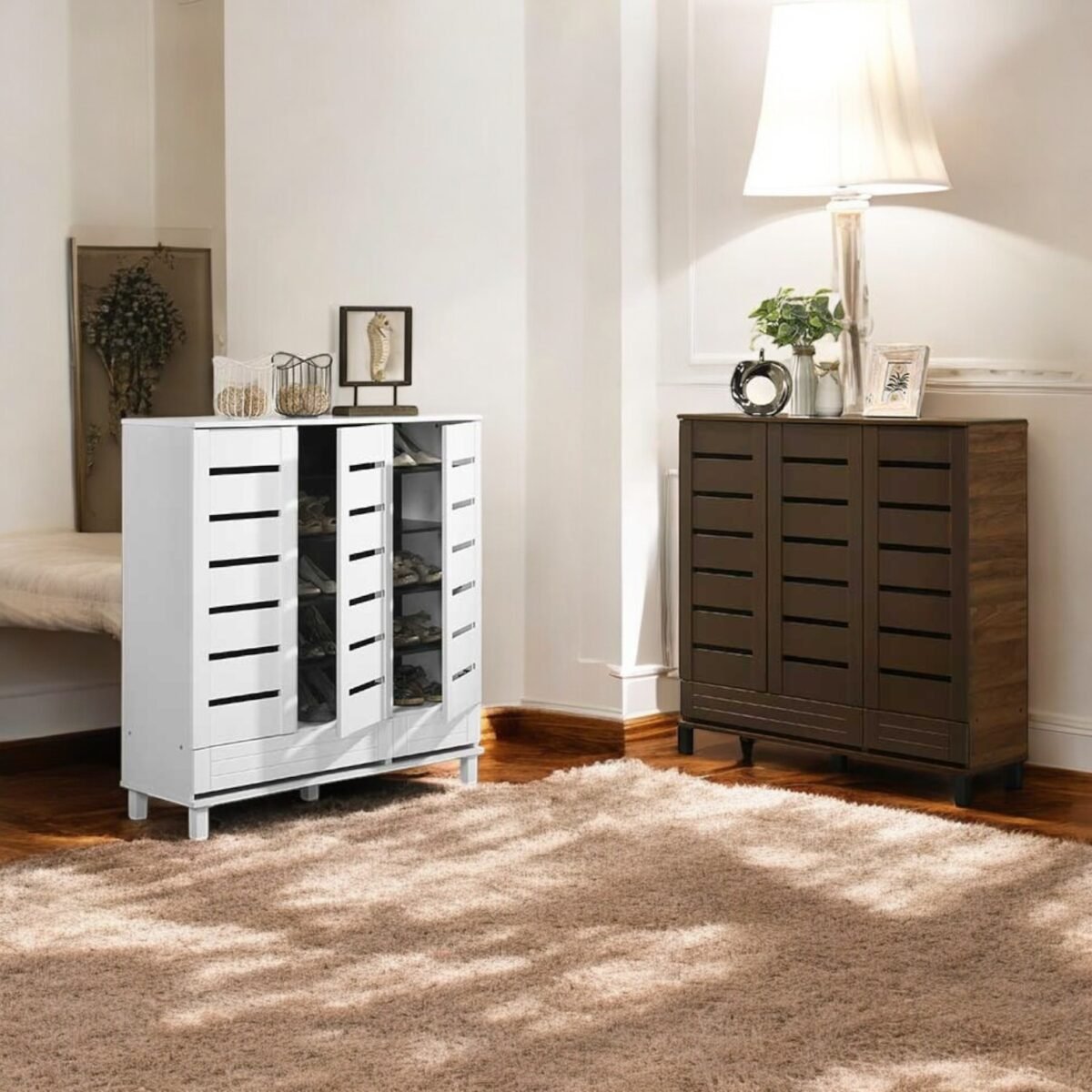 Shoe rack 9 @LuzanoFurniture